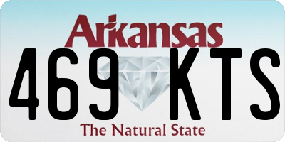 AR license plate 469KTS