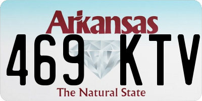 AR license plate 469KTV