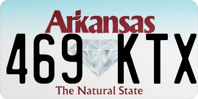 AR license plate 469KTX