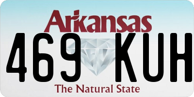AR license plate 469KUH