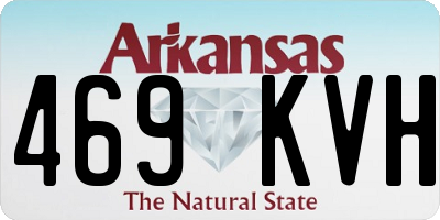 AR license plate 469KVH