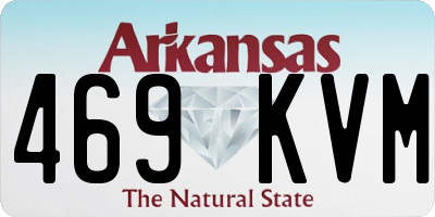 AR license plate 469KVM