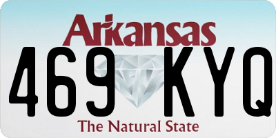 AR license plate 469KYQ