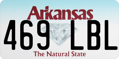 AR license plate 469LBL