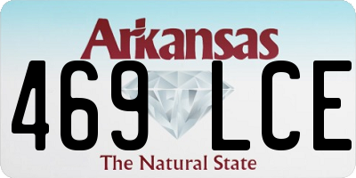 AR license plate 469LCE