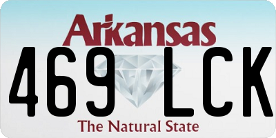 AR license plate 469LCK
