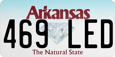 AR license plate 469LED