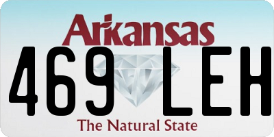 AR license plate 469LEH