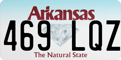 AR license plate 469LQZ