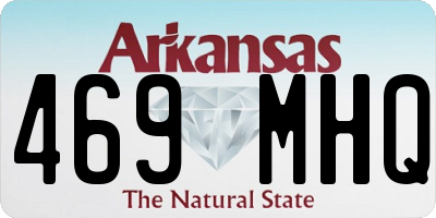 AR license plate 469MHQ