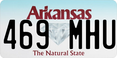 AR license plate 469MHU