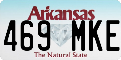 AR license plate 469MKE