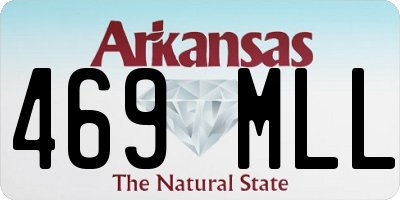 AR license plate 469MLL