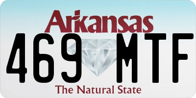 AR license plate 469MTF