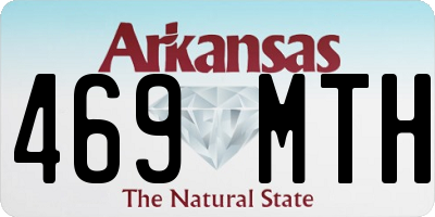 AR license plate 469MTH