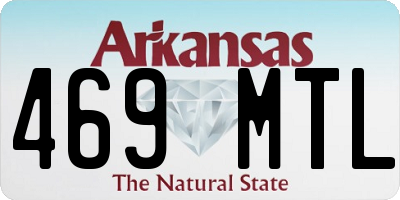 AR license plate 469MTL