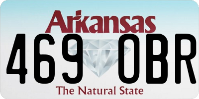 AR license plate 469OBR