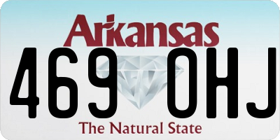 AR license plate 469OHJ