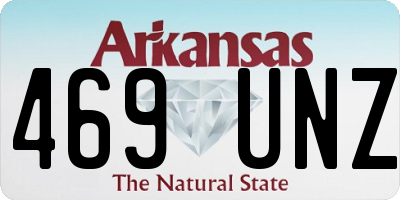 AR license plate 469UNZ