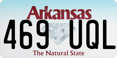 AR license plate 469UQL