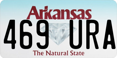AR license plate 469URA