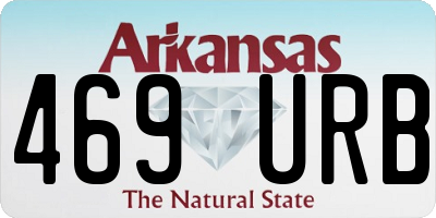 AR license plate 469URB