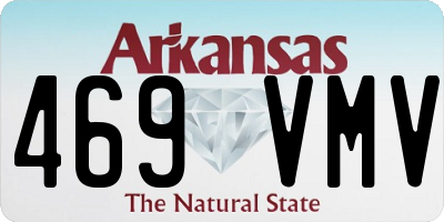 AR license plate 469VMV