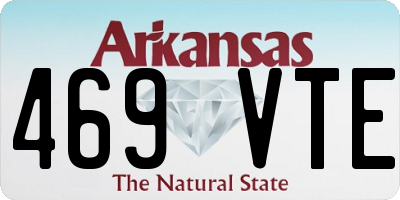 AR license plate 469VTE
