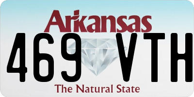 AR license plate 469VTH