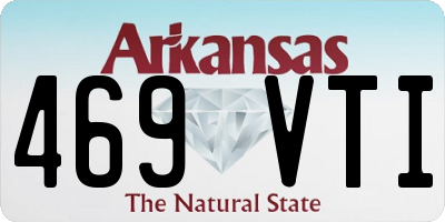 AR license plate 469VTI