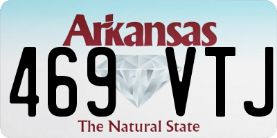 AR license plate 469VTJ