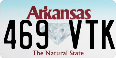 AR license plate 469VTK