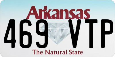 AR license plate 469VTP