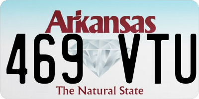 AR license plate 469VTU