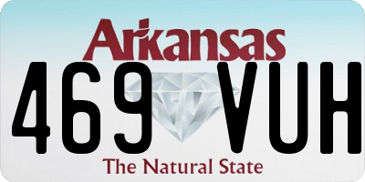 AR license plate 469VUH