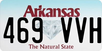 AR license plate 469VVH