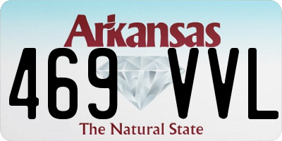AR license plate 469VVL