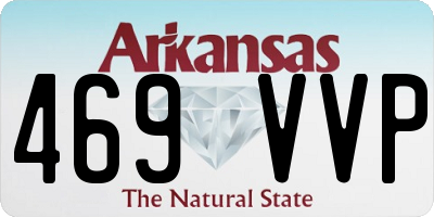 AR license plate 469VVP