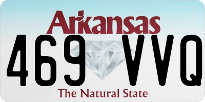 AR license plate 469VVQ