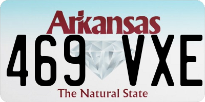 AR license plate 469VXE