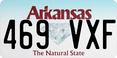 AR license plate 469VXF
