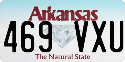 AR license plate 469VXU