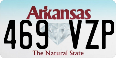 AR license plate 469VZP