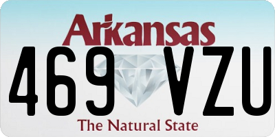 AR license plate 469VZU