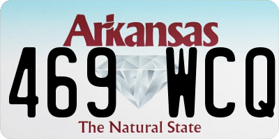 AR license plate 469WCQ
