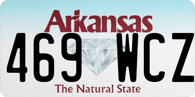 AR license plate 469WCZ