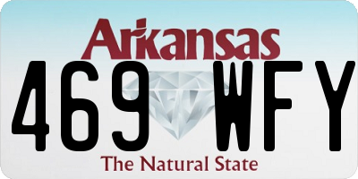 AR license plate 469WFY