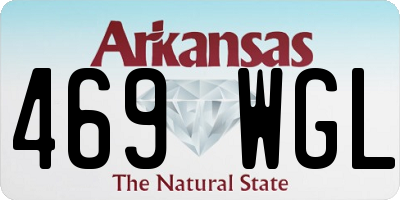 AR license plate 469WGL