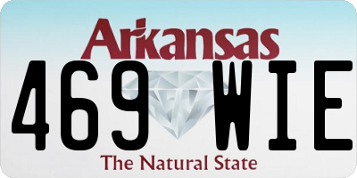 AR license plate 469WIE