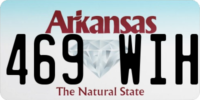 AR license plate 469WIH